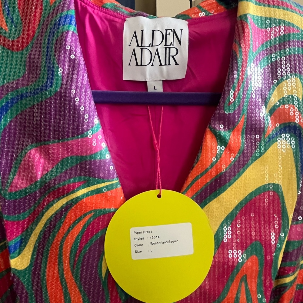 Alden Adair Wonderland Sequin Piper Dress - Picture 2 of 5